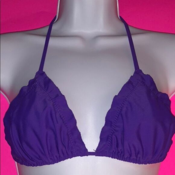 Triangle Bikini Top Purple - Picture 6 of 8